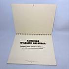 American Wildlife 1975 Calendar Robert Pratt Watercolor Gibson Greeting Cards
