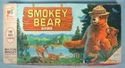1968 Smokey Bear Game Milton Bradley Boxed With Gameboard   Spinner Firefighting