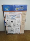 Petsafe Extreme Weather Pet Dog Door With 3 Flaps Insualted Size Medium - New