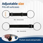 2pcs Luggage Straps For Suitcases  Adjustable Luggage Connector Straps  