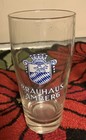 Vintage Brauhaus Amberg German Beer Glass
