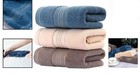 Elegant 3-pack 100  Cotton Hand Towels - Soft  Absorbent  Decorative Design
