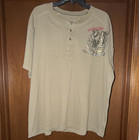 Vintage 2008 Ll Cool J Todd Smith Tiger Shirt Mens Xl Covert Green Y2k Mall Goth