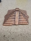 9 10 Oz Hand Poured Pyramid - 999 Fine - Art Collectible Copper Bullion