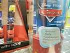Disney Pixar Cars Fun Set Lot - Book  Clip Pens W  Rope  Journal  Crazy Crasher