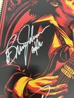 Ac dc Poster 2008 Black Ice World Tour Autographed With Coa 11 X 17