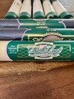 Lot Of 8 Vintage Charles Craft Rolled Aida Cloth 15x18 White  Cream  Navy Nos