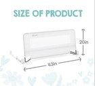 Regalo Swing Down Toddler Bed Rail Guard Bed Rail For Toddlers 43    Long