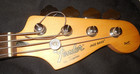 Fender Squier Jazz Bass Electric Guitar  creamy White  made In Korea  great Cond