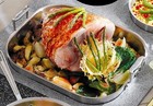 Bon Chef 60010 Stainless Steel Cucina Rotisserie Pan 10 Quart Capacity 16-1 2 
