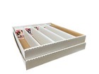 3-pack     5000-count     Trading Card Storage Box     Woodhaven Trading Firm