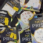 Laflare 3d Self-adhesive Nail Art Sticker Set  Prism Stone  Clear blue