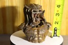 Hollow Cast Silicon Bronze Predator Statue 4 25  Tall With Clear Coat   Led Ligh