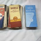 Large Vintage California Road Map Lot Shell Aaa Richfield 1936 Los Angeles 40 