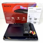 Sony Dvp-sr510h Hdmi Dvd Player 1080p Upscaling W  Remote   Open Box W  Dent 