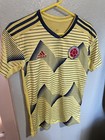 Adidas Colombia Home 2019 Authentic Soccer Jersey Climachill Size Small