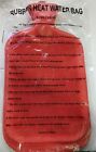 Rubber Hot Water Bottle Bag Warm Relaxing Heat Cold Therapy Leak Proof 12  X 6  