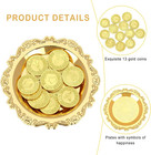 Gold Spanish Las Arras De Boda Cristiana With Tray Plate Arras Para Boda Cato   