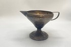 Manchester Sterling Silver Creamer And Hammered Baby Cup Mug Lot 2 Pieces