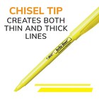 Bic Brite Liner Highlighters Chisel Tip 5-count Pack Of Highlighters Assorted   