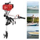2 5 Hp 52cc Outboard Motor Manual 2-stroke Gas Engine W  External Fuel Tank