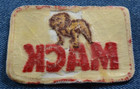 Nos 70s Original Vintage Mack Trucks 3  Patch Trucker Rig Semi Bulldog Weathered