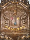 Rare Antique Hamilton Watch Co Authorized Dealer Plaque - Early 20th Century -