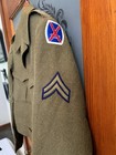 Vintage Wwii Korean War Us Army Ike Jacket 2nd Infantry Division Size 38 Sgt