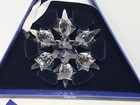 2010 Swarovski Crystal  annual Edition Snowflake Ornament --new In Original Box