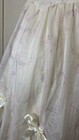 Vtg Gunne Sax Wedding Dress Prairie Bows Ivory Lace Victorian Hoop Skirt Sz 5 s