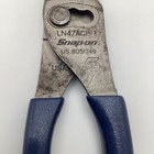 Snap-on Ln47acf 9  Talon Grip Long Nose Slip Joint Pliers Blue Handles Usa