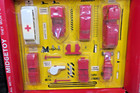 Original Midgetoy Boxed Set - Fire Engine  Tow Truck  Tools   More 1950 s