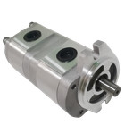 Hgp-33a-f6 6r 17 46mmd Hydraulic Tandem Double Gear Pump Shaft Replace