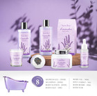 Lavender Spa Gift Basket For Women  Relaxing Bath Set  Mom Gift