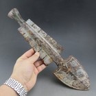China old  Jade hongshan Culture collectibles rare Weapon  Statues N606