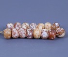 Antique Himalaya Tibetan Cultures  Beads Prayer Agate Stone Beads