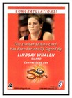 2006 Rittenhouse Wnba Autograph Auto Lindsay Whalen Connecticut Sun Card Lynx