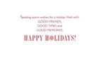 Seasons Greetings To All - Christmas Greeting Card - 21181