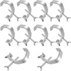 10 Pack Stage Light Clamp Hook  Aluminum Alloy Truss C-clamp  Heavy Duty Stag   
