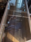 Glass tan Store Showcase Display Store Fixture 6  Wide Others Available 3 4  Too