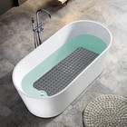 Non-slip Bath Tub Mat  40 X 16 inch Extra Long Antibacterial Bathroom Shower Mat