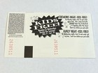 Alabama Theatre Christmas In Dixie Concert Show Ticket Stub Receipt Vintage Old 