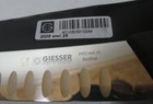 Giesser 2005 Wwl 25 Cimiter Breaking  Butcher Knife 10  Blade Rostfrei Germany