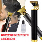 Cordless Professional Hair Trimmer   Clippers For Men  Barber Beard Shaver