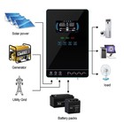 Easun 4000w 4kw Hybrid Solar Inverter 24v Off-grid Pure Sine 140a Mppt 120vac