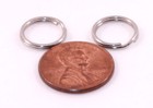 Stainless Steel Key Rings 1 2   12mm  Split Ring  Wholesale Lot 10