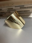 Vintage Desk Brass Clock Bell Co Quartz - Ships Clock