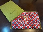 New Authentic Gucci Gg Logo Red Blue Garment Bag
