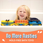 Train Toys For Bath   Mold Free Bath Toys For Kids   Toddlers With No Hole For W