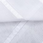 White Arab Square Scarf For Women Men Muslim Shawl Headwrap Plaid Stripe Printed